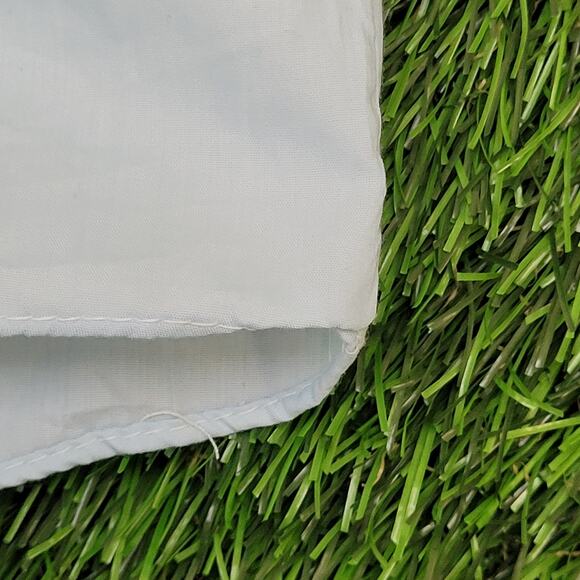 Vintage 70s Disco MOD Button Shirt XL 23x32 Powder-Blue - Picture 9 of 11